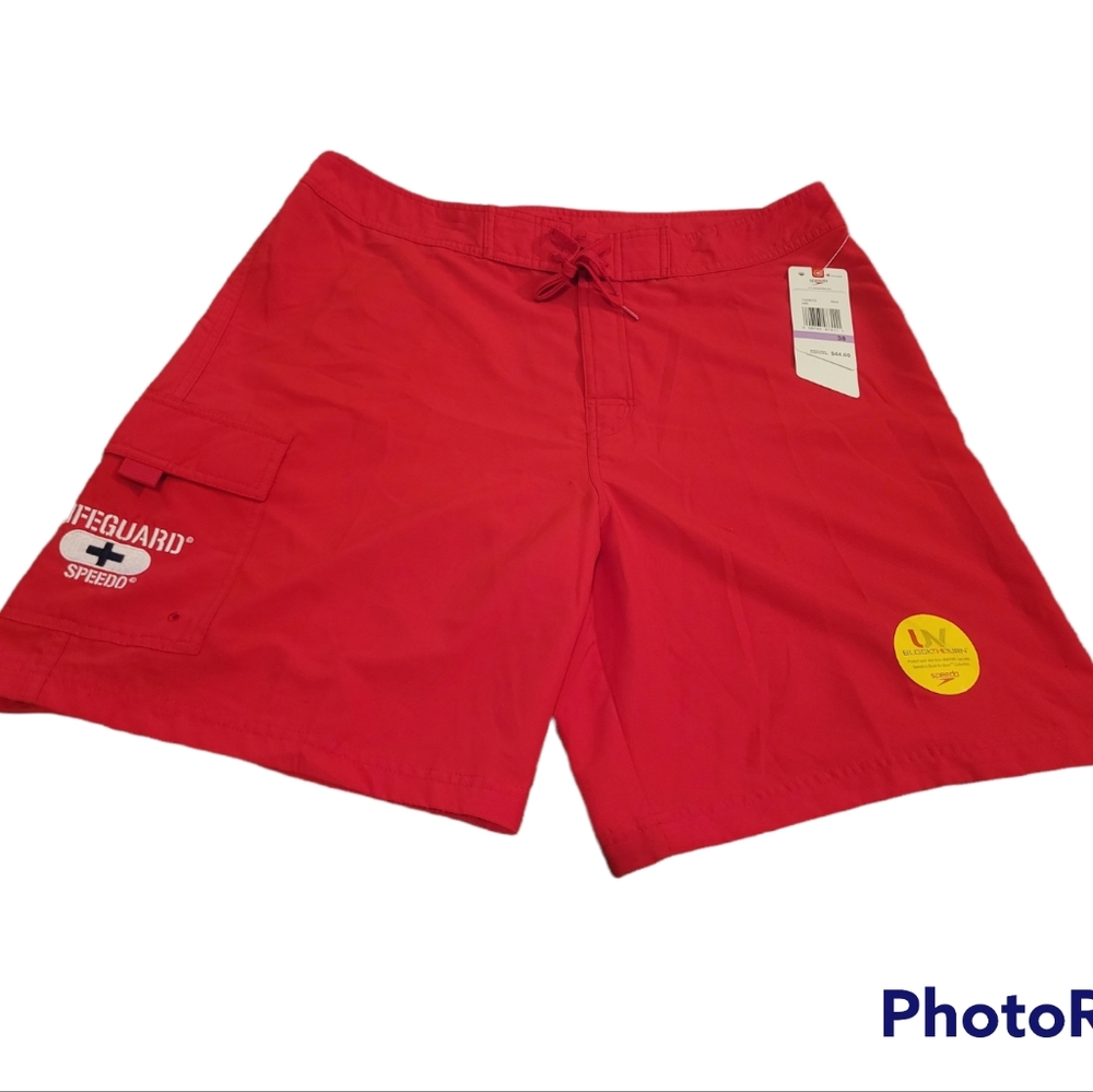 Men's lifeguard swim shorts